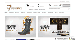 Desktop Screenshot of el7leguasbotas.com